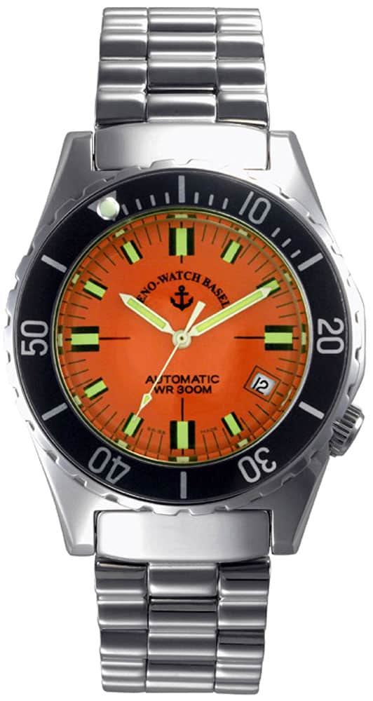 Army Diver Automatic orange – Zeno Watch